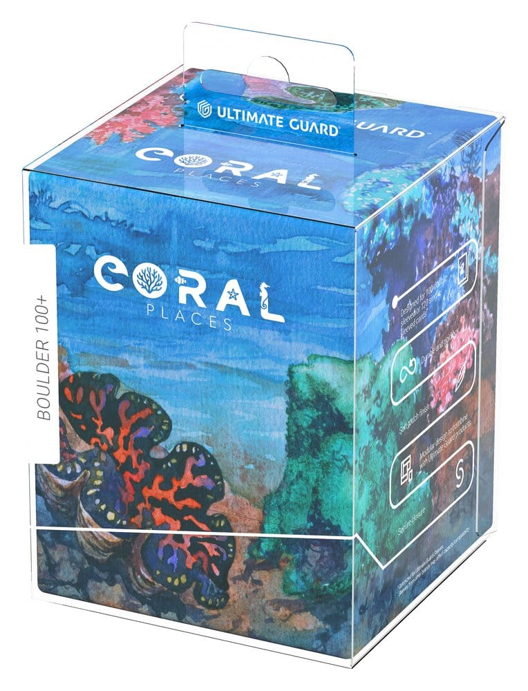 Ultimate Guard RTE Boulder 100+ Coral Places Seablue Hush Ultimate Guard