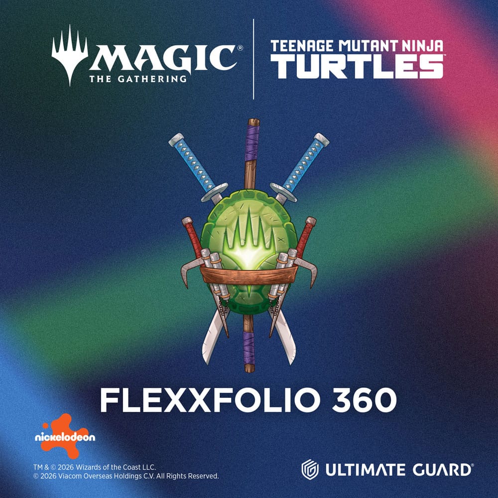 Ultimate Guard Flexxfolio 360 Magic The Gathering | Teenage Mutant Ninja Turtles Forest Ultimate Guard