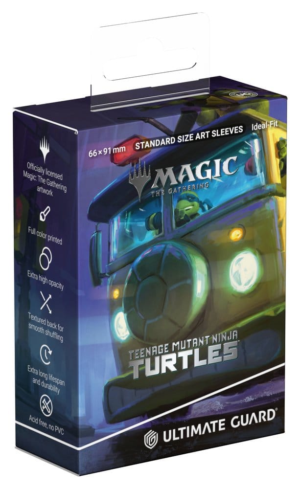 Ultimate Guard Art Sleeves Magic The Gathering | Teenage Mutant Ninja Turtles Turtle Van Ultimate Guard