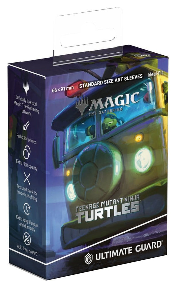 Ultimate Guard Art Sleeves Magic The Gathering | Teenage Mutant Ninja Turtles Turtle Van Ultimate Guard