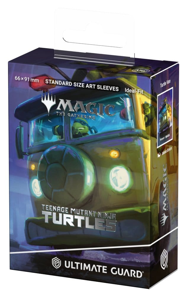 Ultimate Guard Art Sleeves Magic The Gathering | Teenage Mutant Ninja Turtles Turtle Van Ultimate Guard