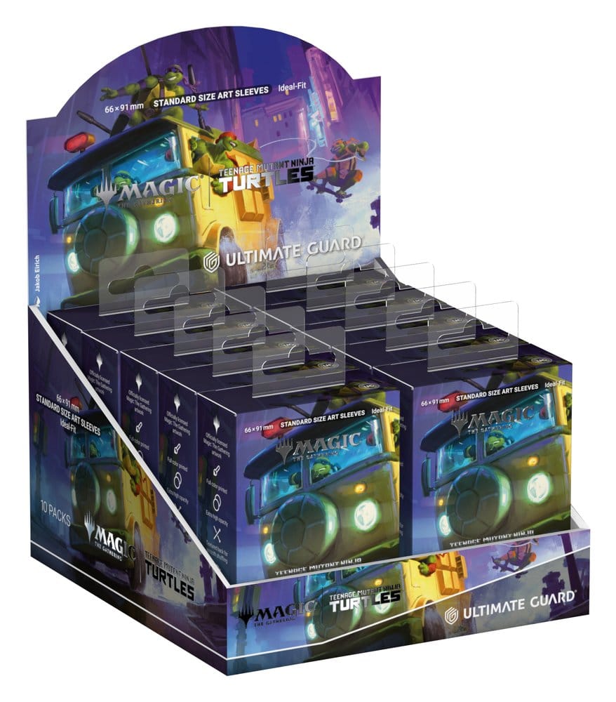 Ultimate Guard Art Sleeves Magic The Gathering | Teenage Mutant Ninja Turtles Turtle Van Ultimate Guard