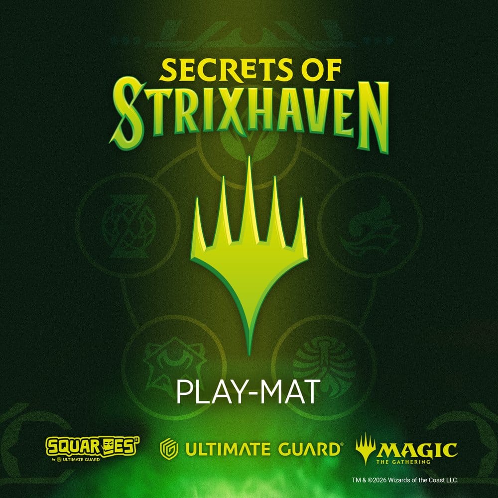 Ultimate Guard Play Mat Magic The Gathering "Secrets of Strixhaven" Silverquill Ultimate Guard