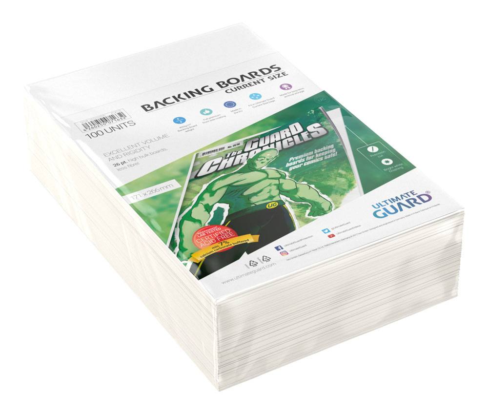 Ultimate Guard Comic Backing Boards 100 Current Size Ultimate Guard