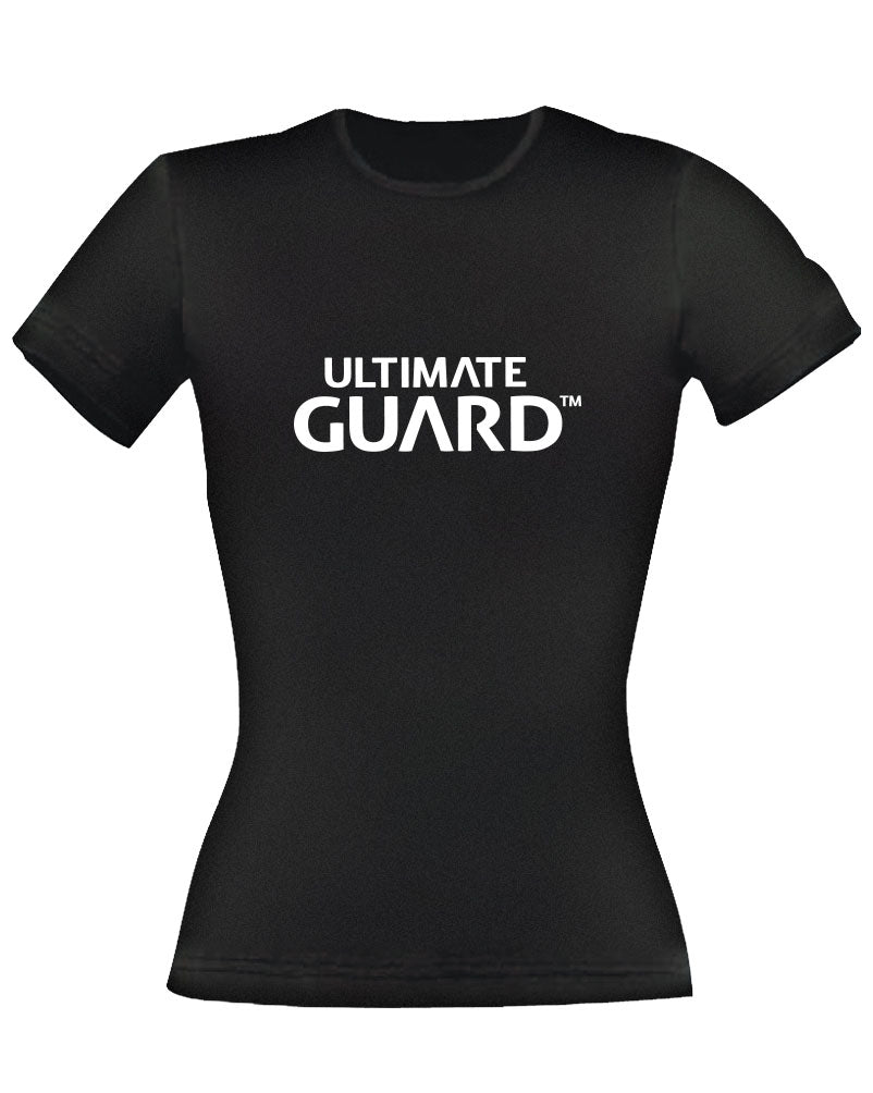 Ultimate Guard Ladies T Shirt Wordmark Black Size L Ultimate Guard