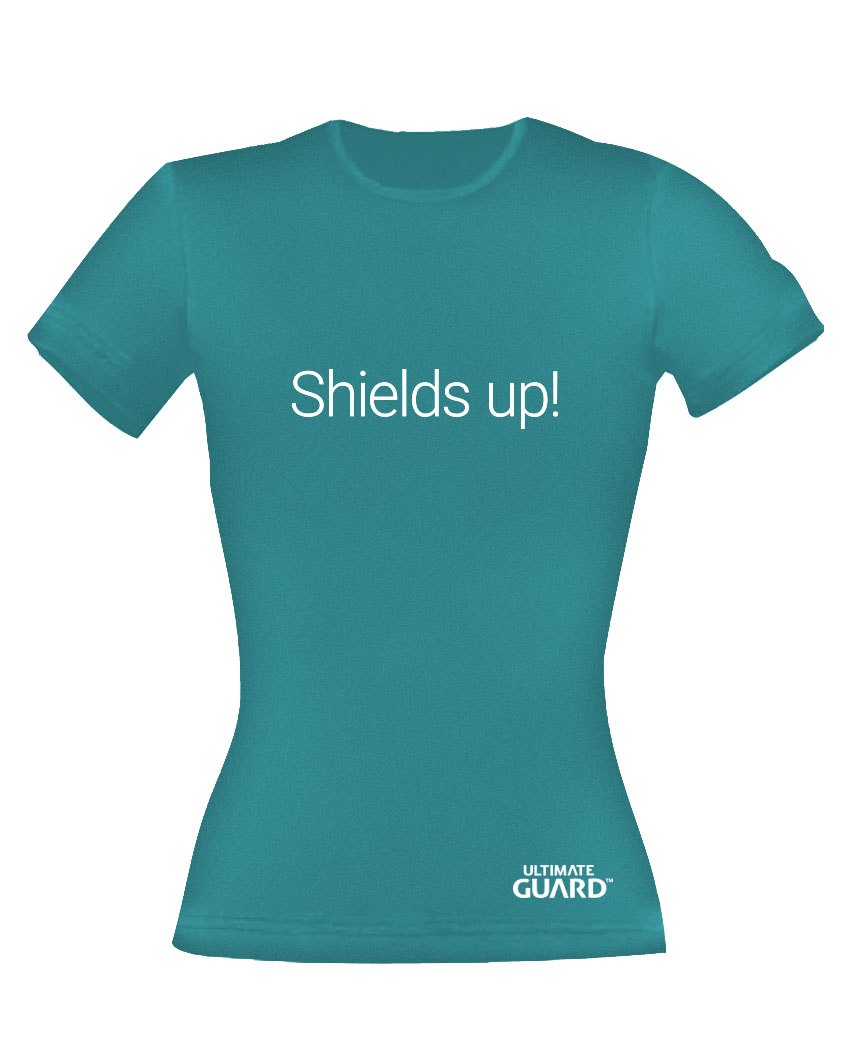 Ultimate Guard Ladies T Shirt Shields Up! Petrol Blue Size XL Ultimate Guard