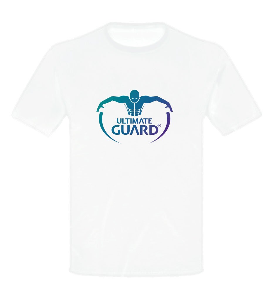 Ultimate Guard T Shirt Logo White Size XXL Ultimate Guard