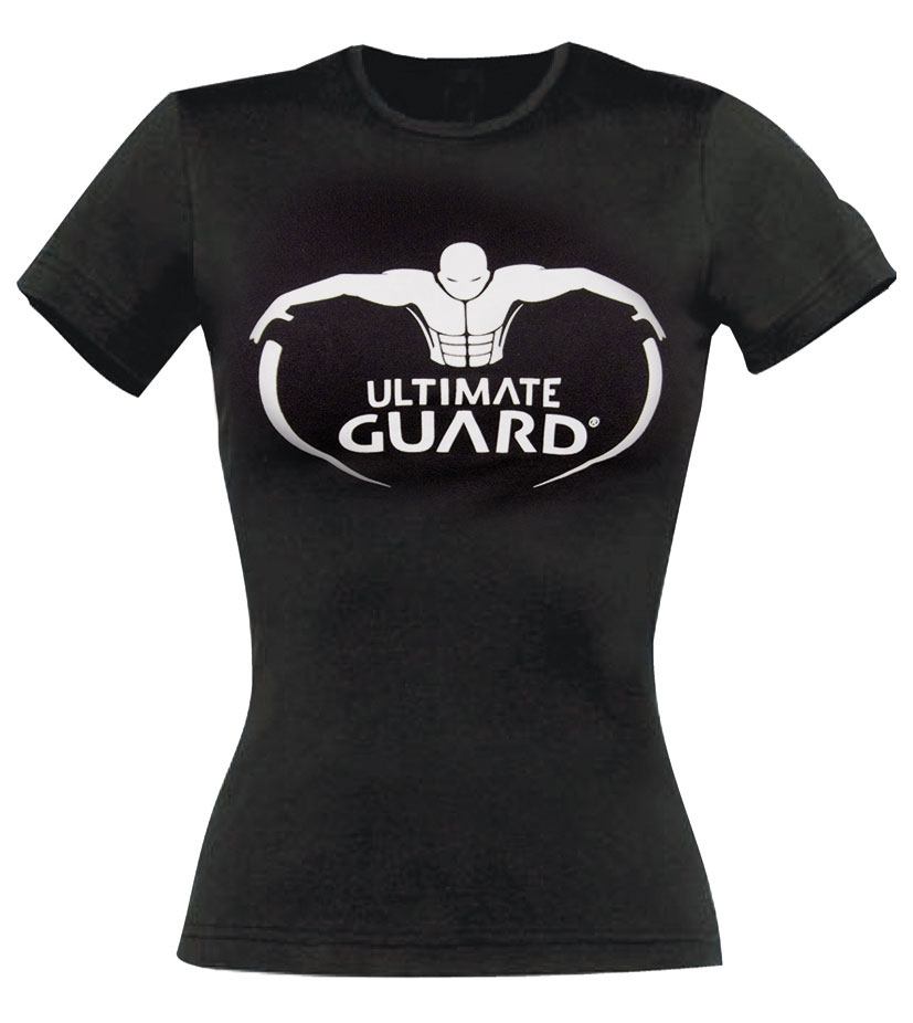 Ultimate Guard Ladies T Shirt Logo Black Size M Ultimate Guard