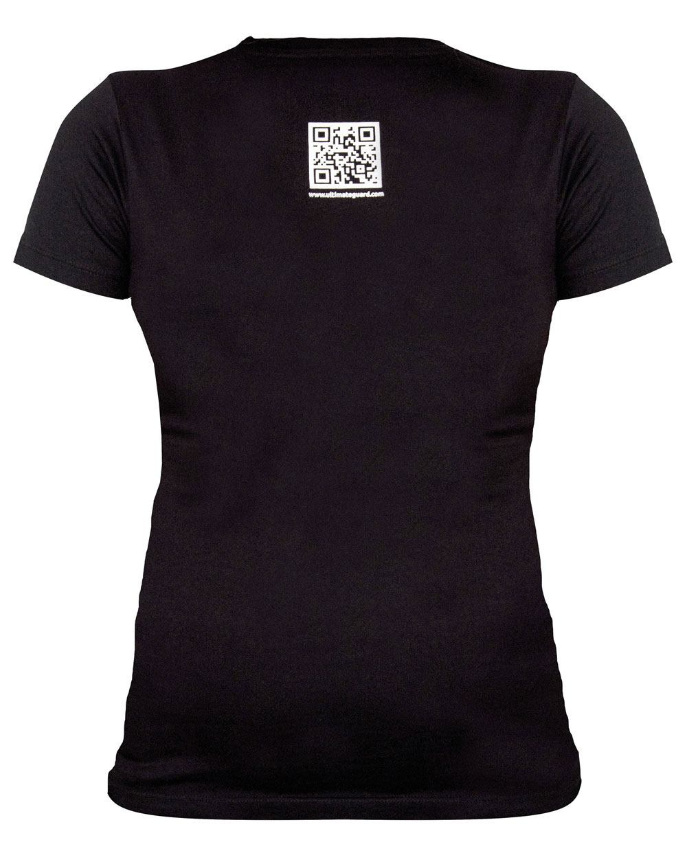 Ultimate Guard Ladies T Shirt Logo Black Size XS Ultimate Guard