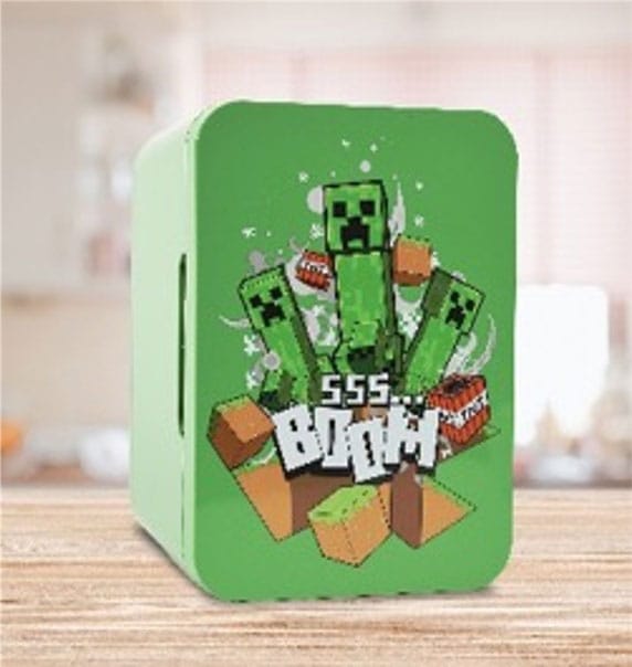 Minecraft Mini Fridge Thermoelectric Cooler 4l Ukonic