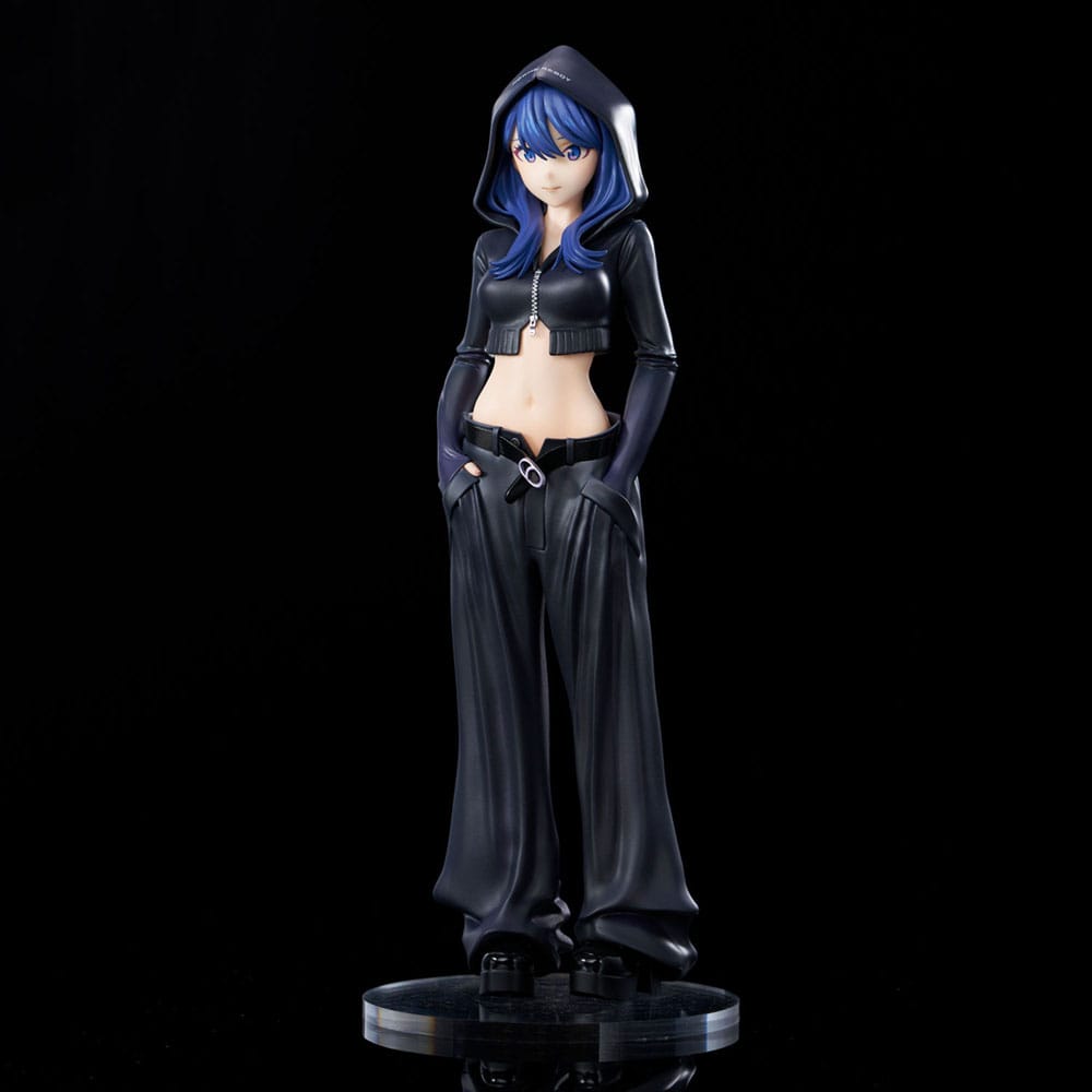 Gridman Universe Zozo Black Collection Statue PVC Rikka Takarada Union Creative