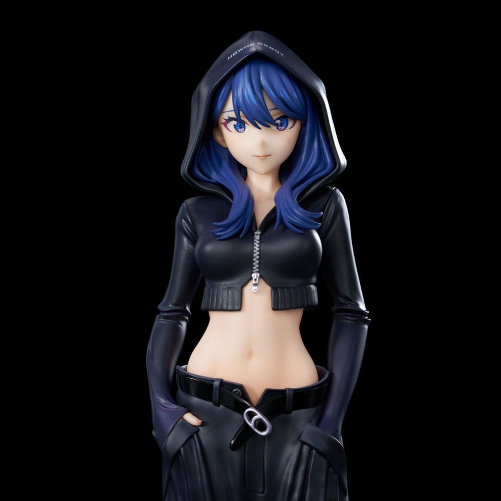 Gridman Universe Zozo Black Collection Statue PVC Rikka Takarada Union Creative