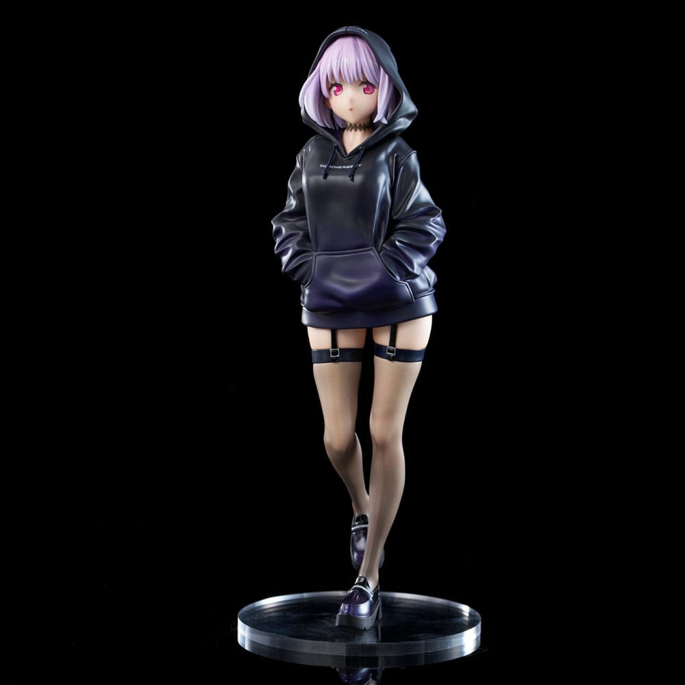 Gridman Universe Zozo Black Collection Statue PVC Akane Shinjo Union Creative