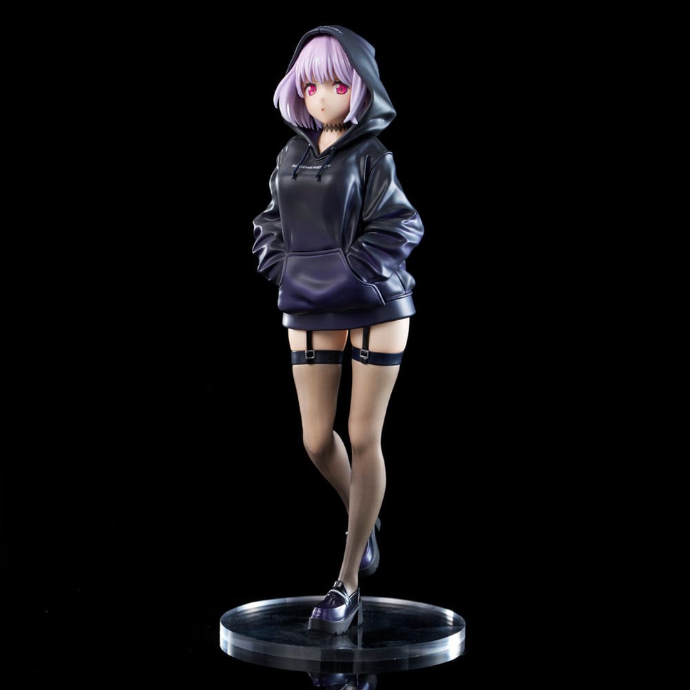 Gridman Universe Zozo Black Collection Statue PVC Akane Shinjo Union Creative