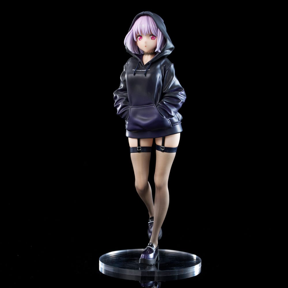 Gridman Universe Zozo Black Collection Statue PVC Akane Shinjo Union Creative