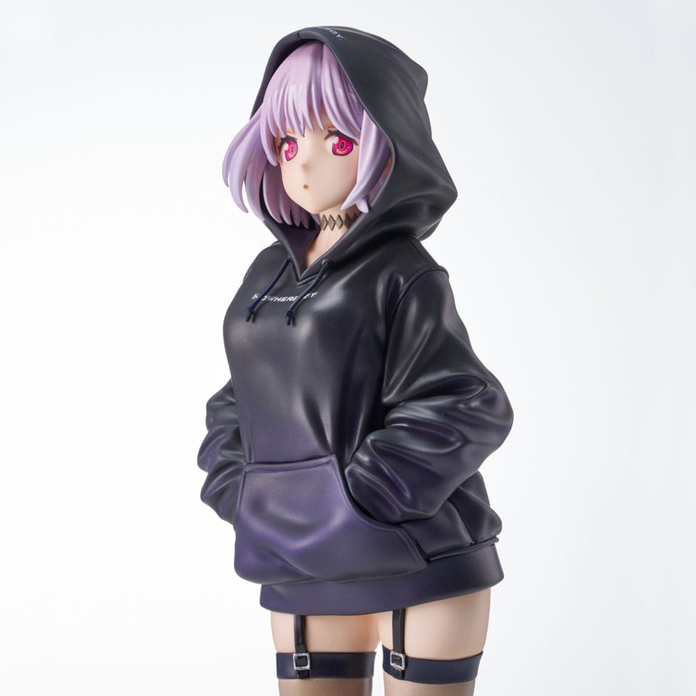 Gridman Universe Zozo Black Collection Statue PVC Akane Shinjo Union Creative