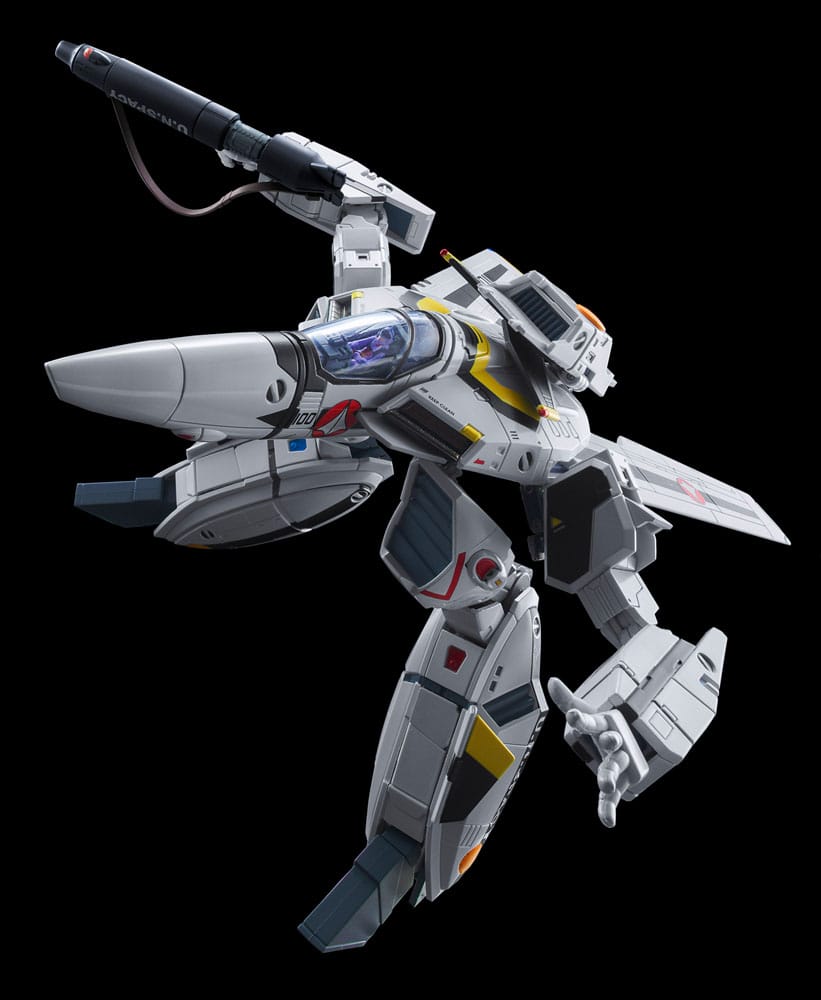 Robotech Veritech Diecast Action Figure Veritech VF 1S Transformable Unix Square