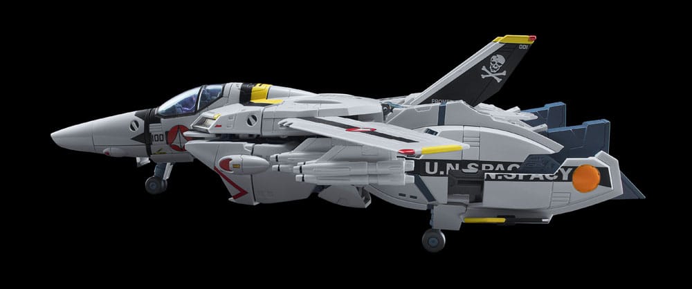 Robotech Veritech Diecast Action Figure Veritech VF 1S Transformable Unix Square
