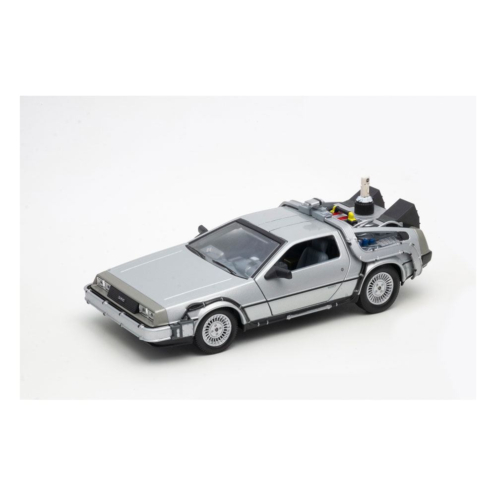 Back to the Future II Diecast Model 1/24 ´81 DeLorean LK Coupe Fly Wheel Welly