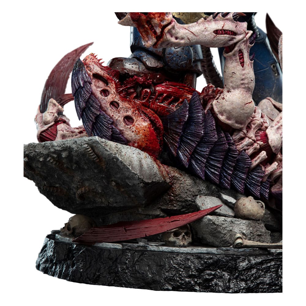 Warhammer 40 000 Space Marine 2 Statue Lieutenant Titus Battleline Edition Weta Workshop