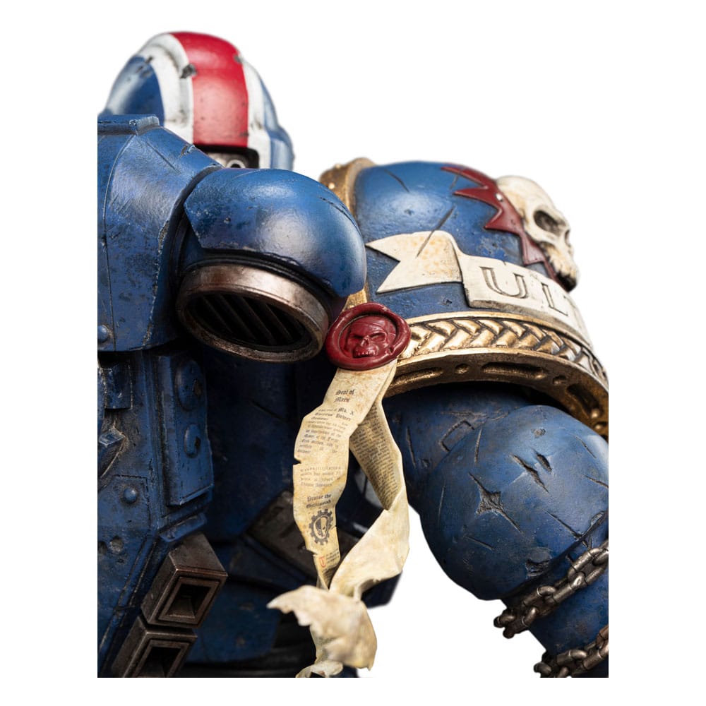 Warhammer 40 000 Space Marine 2 Statue Lieutenant Titus Battleline Edition Weta Workshop