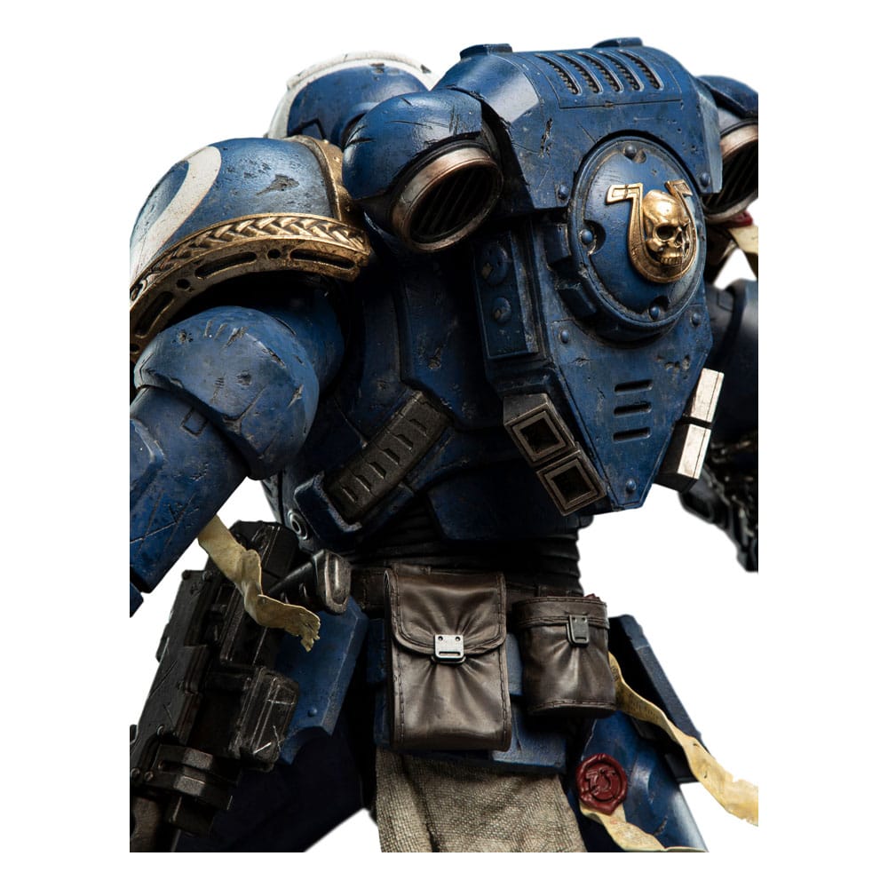 Warhammer 40 000 Space Marine 2 Statue Lieutenant Titus Battleline Edition Weta Workshop