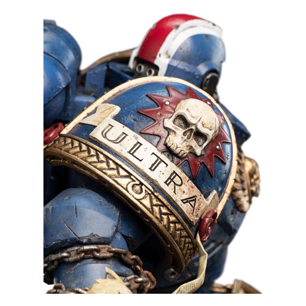 Warhammer 40 000 Space Marine 2 Statue Lieutenant Titus Battleline Edition Weta Workshop