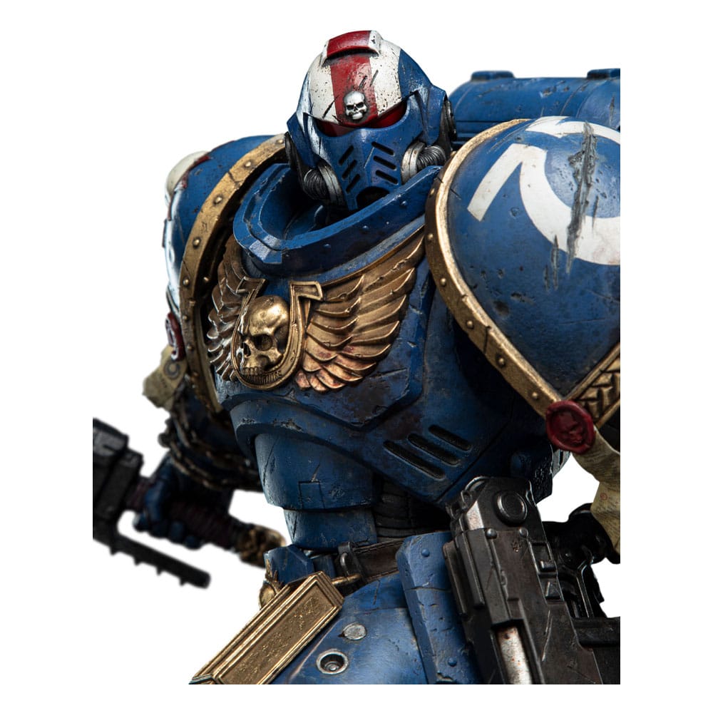 Warhammer 40 000 Space Marine 2 Statue Lieutenant Titus Battleline Edition Weta Workshop