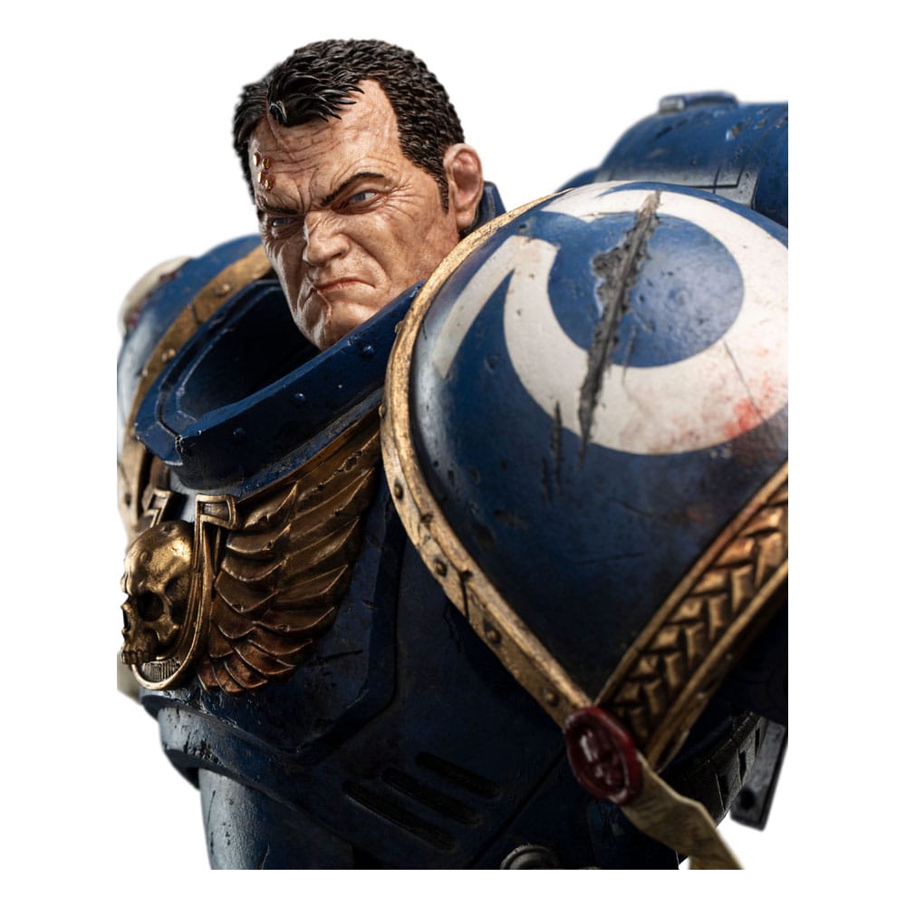 Warhammer 40 000 Space Marine 2 Statue Lieutenant Titus Battleline Edition Weta Workshop