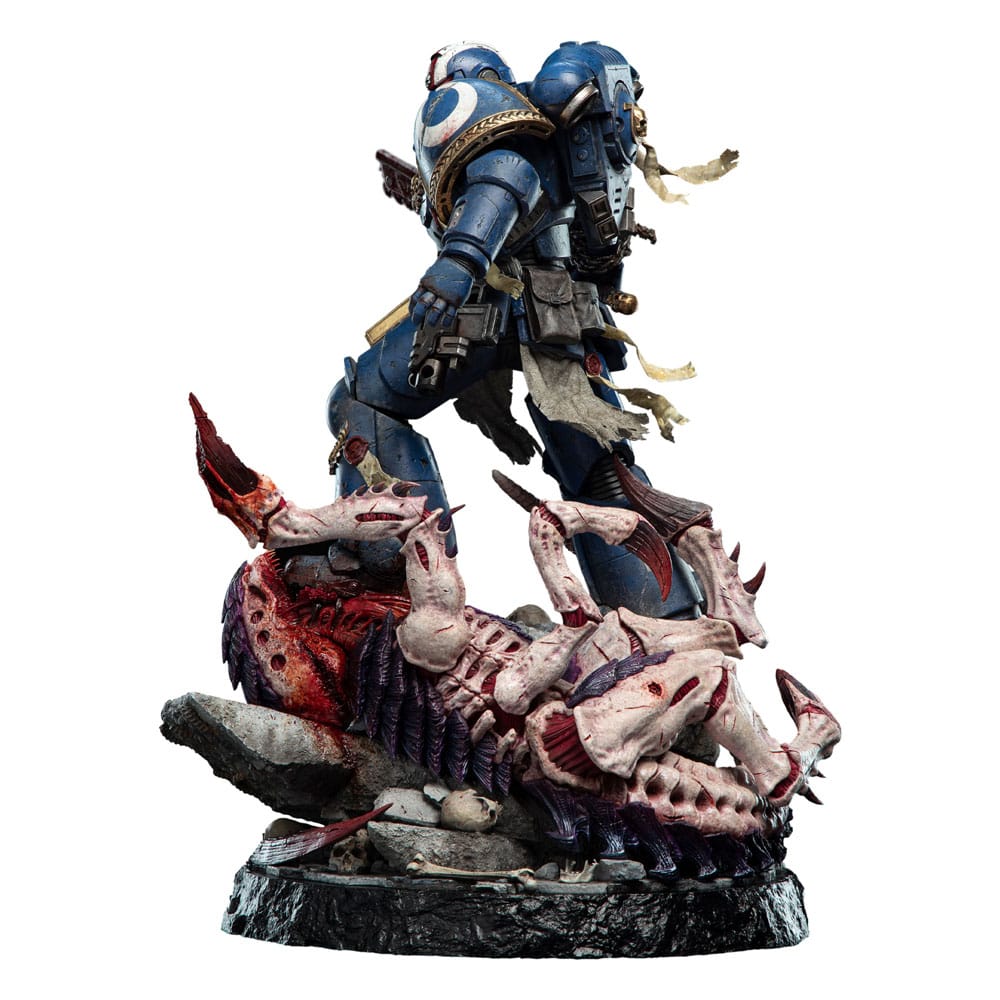 Warhammer 40 000 Space Marine 2 Statue Lieutenant Titus Battleline Edition Weta Workshop