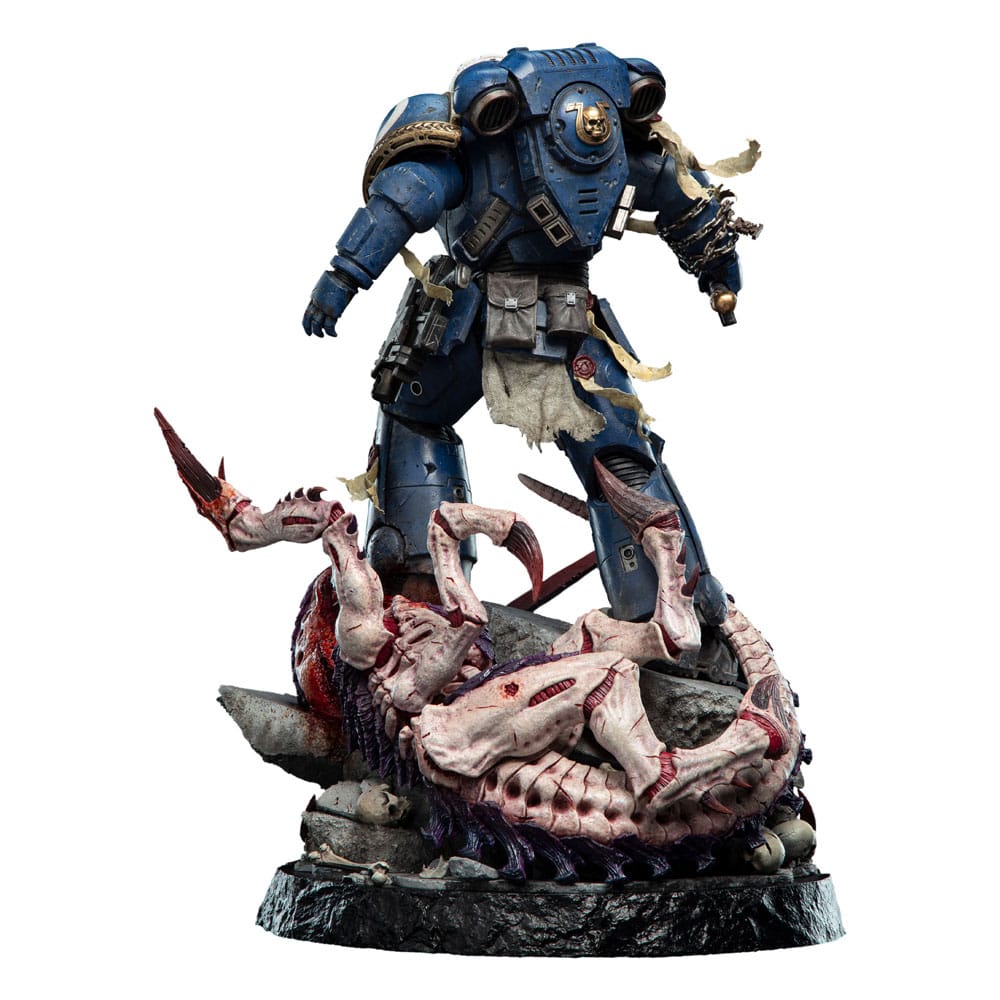 Warhammer 40 000 Space Marine 2 Statue Lieutenant Titus Battleline Edition Weta Workshop