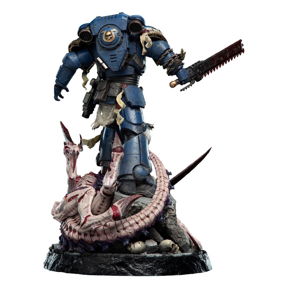 Warhammer 40 000 Space Marine 2 Statue Lieutenant Titus Battleline Edition Weta Workshop