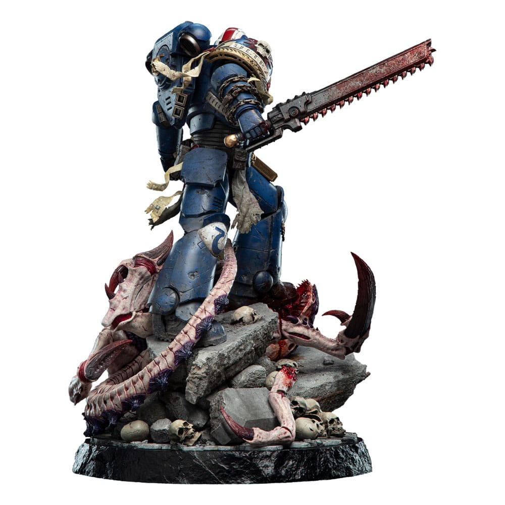 Warhammer 40 000 Space Marine 2 Statue Lieutenant Titus Battleline Edition Weta Workshop