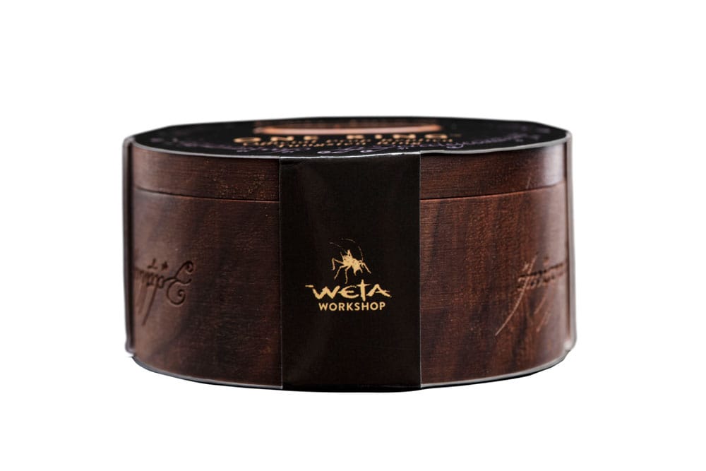 Lord of the Rings Tungsten Ring The One Ring gold plated Size 6 Weta Workshop