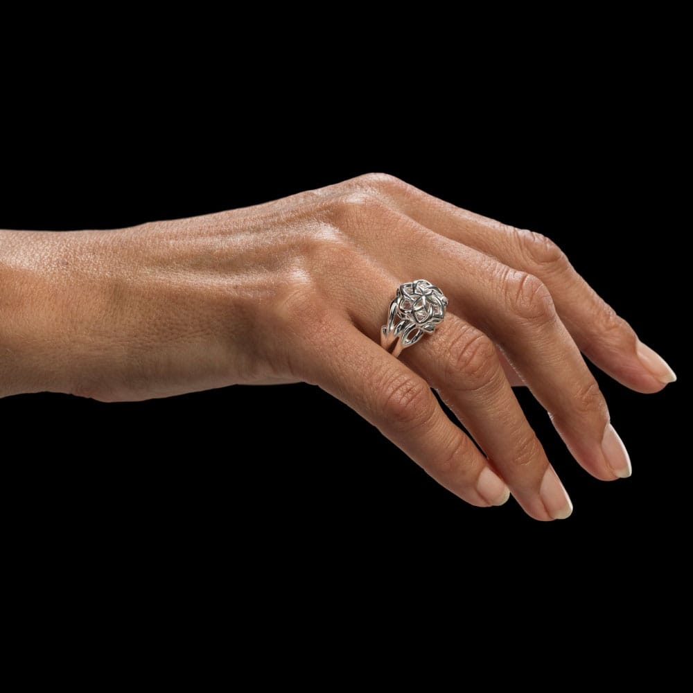 Lord of the Rings Nenya The Ring of Galadriel Sterling Silver Size 9.75 Weta Workshop