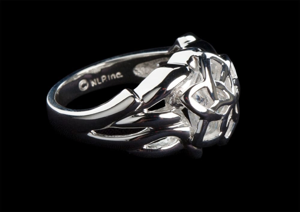 Lord of the Rings Nenya The Ring of Galadriel Sterling Silver Size 9.75 Weta Workshop