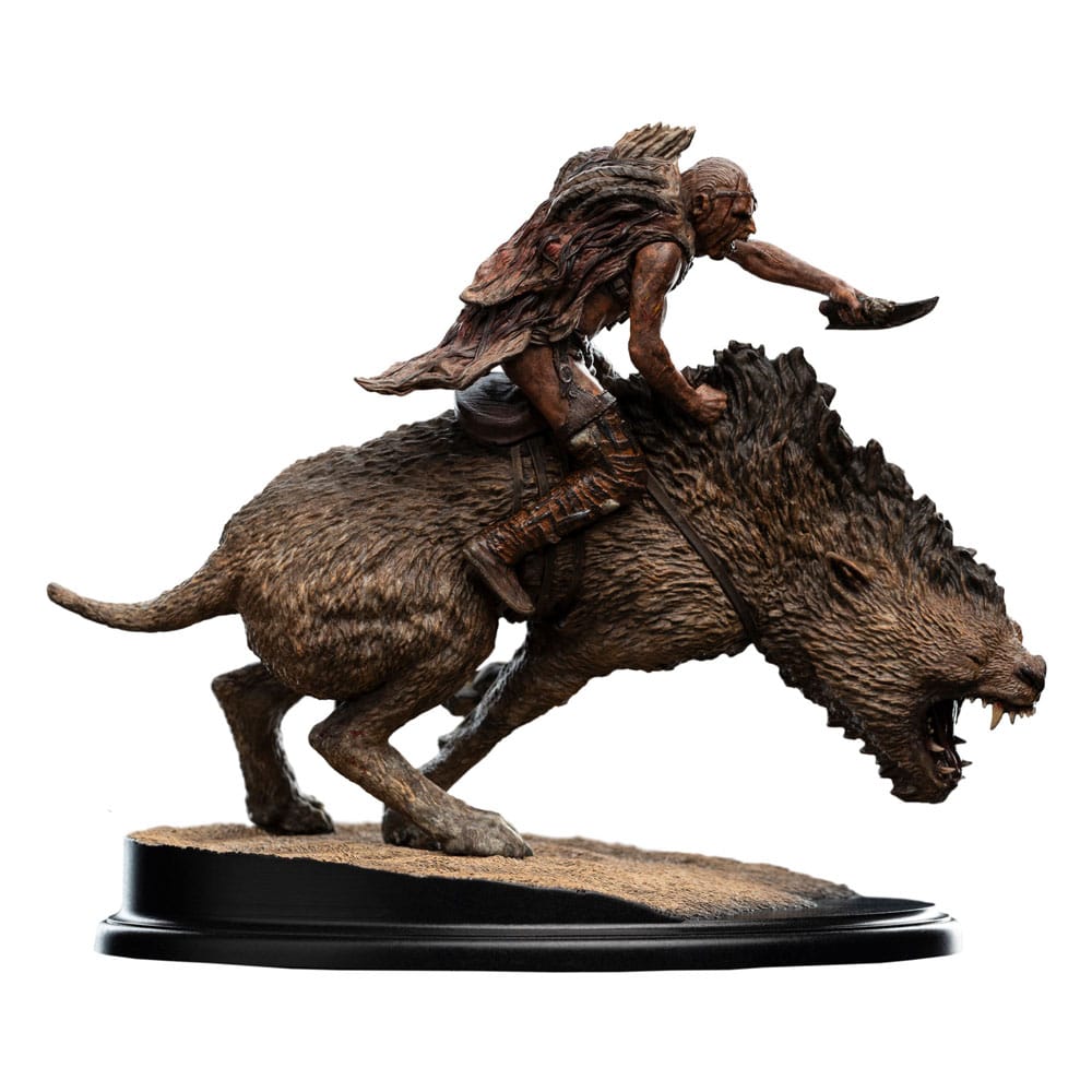 Lord of the Rings Mini Statue Sharkû on Warg Weta Workshop