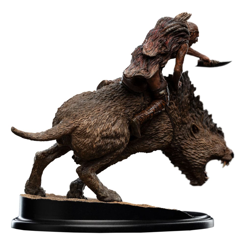 Lord of the Rings Mini Statue Sharkû on Warg Weta Workshop