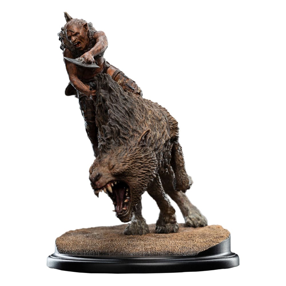Lord of the Rings Mini Statue Sharkû on Warg Weta Workshop