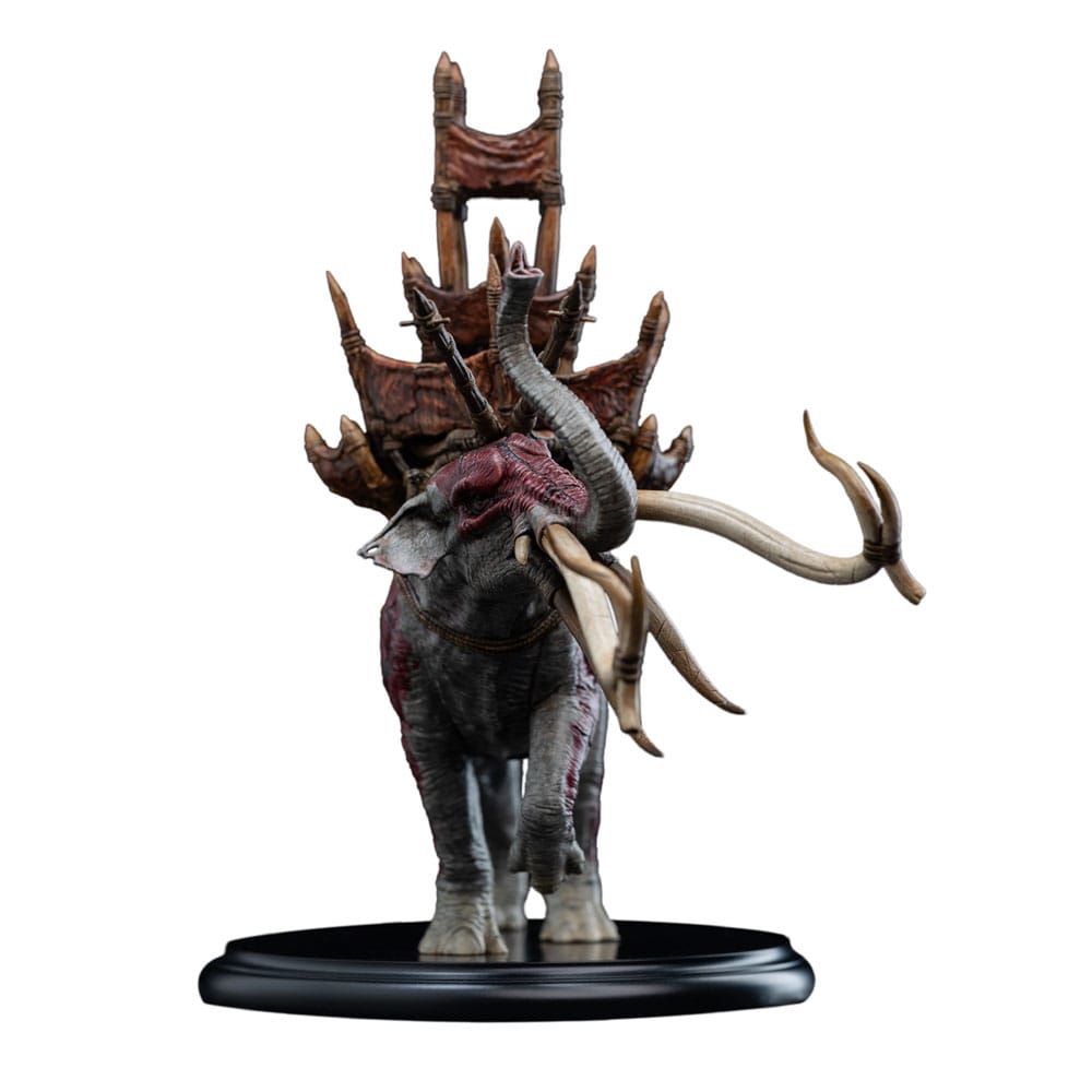 Lord of the Rings Mini Statue Mumak in Battle Weta Workshop