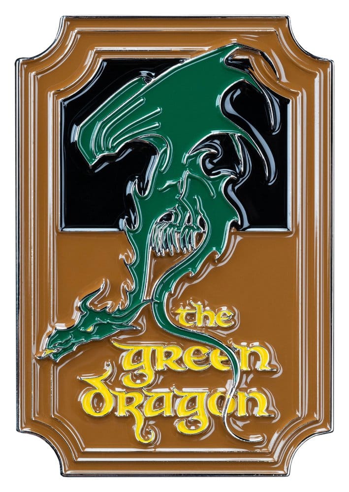 Lord of the Rings Magnet The Green Dragon Enamel Weta Workshop