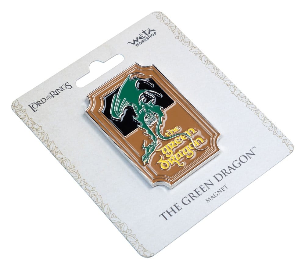Lord of the Rings Magnet The Green Dragon Enamel Weta Workshop