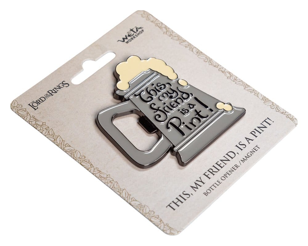 Lord of the Rings Magnet This my friend is a Pint! Enamel Weta Workshop
