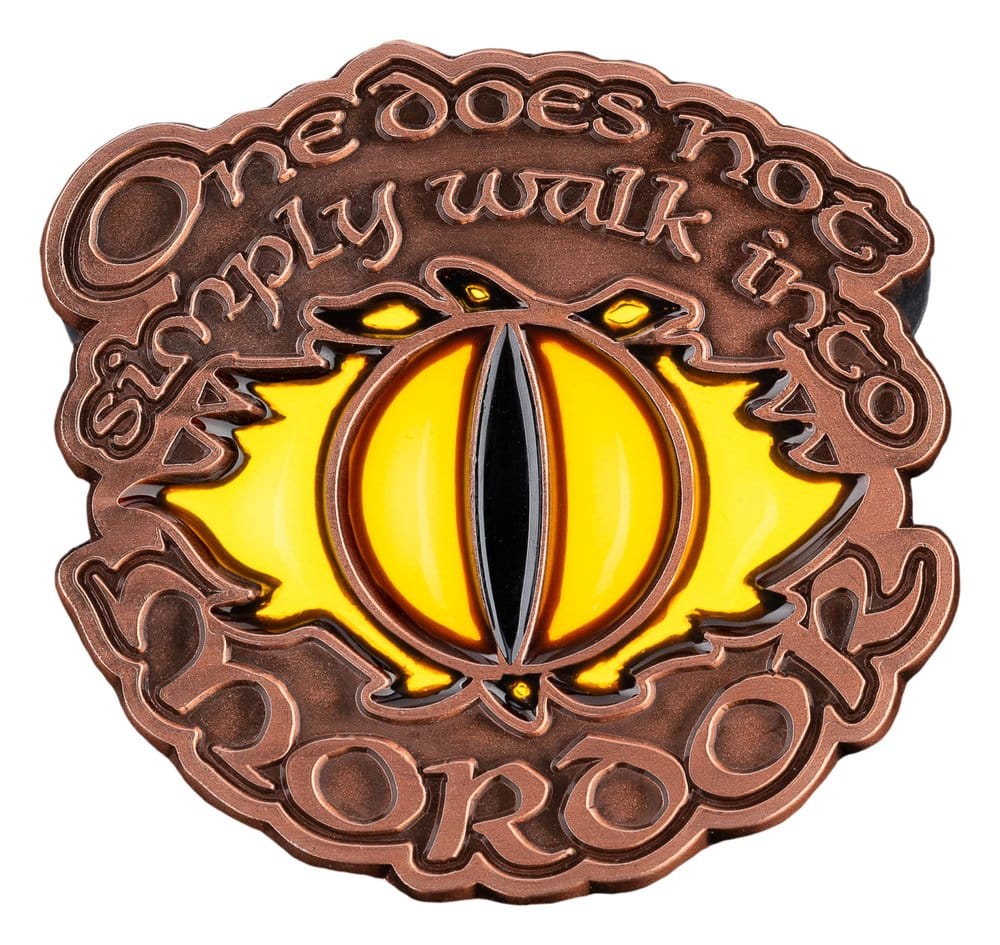 Lord of the Rings Collectors Pin One Does Not Simply Walk Into Mordor Weta Workshop