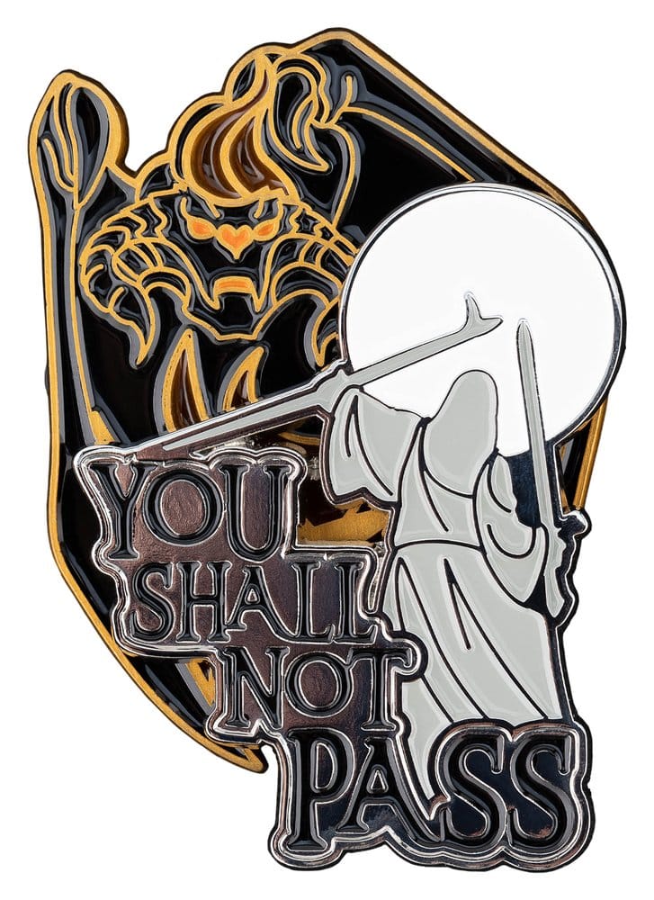 Lord of the Rings Collectors Pins 2 Pack You Shall Not Pass Weta Workshop