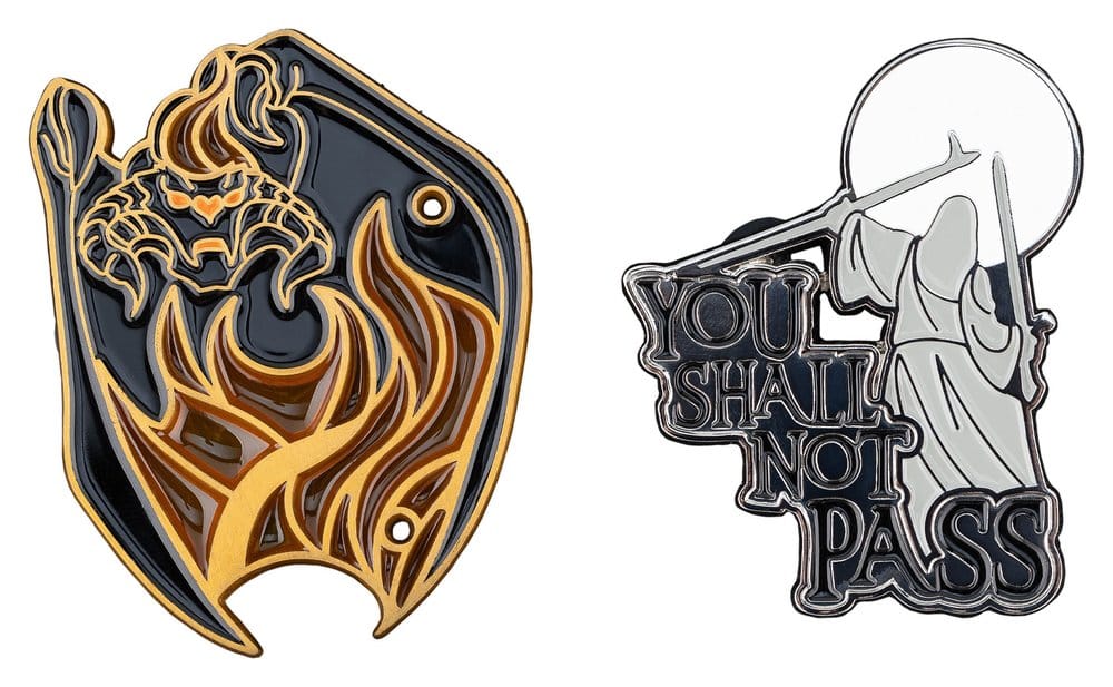Lord of the Rings Collectors Pins 2 Pack You Shall Not Pass Weta Workshop