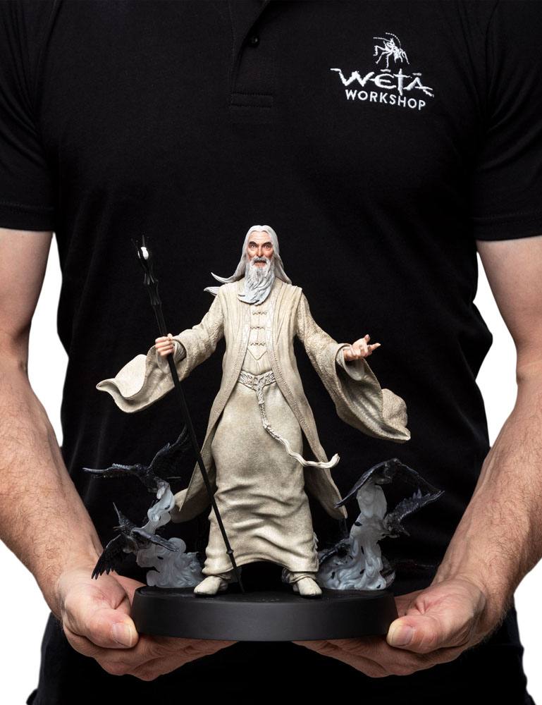 The Lord of the Rings Figures of Fandom Saruman the White Weta Workshop