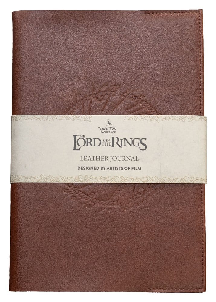 Lord of the Rings Notebook Middle earth Leather Weta Workshop