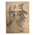 The Hobbit Art Print Portrait of Gandalf the Grey Weta Workshop