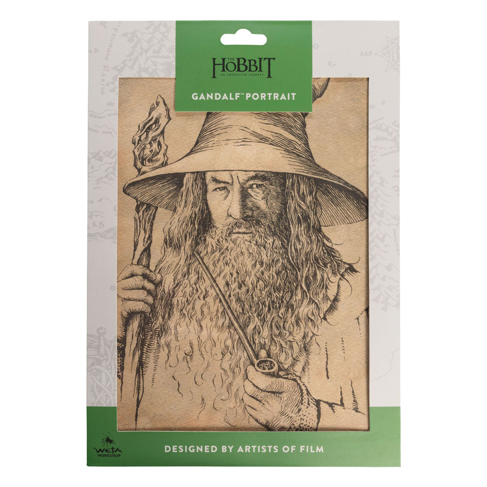 The Hobbit Art Print Portrait of Gandalf the Grey Weta Workshop